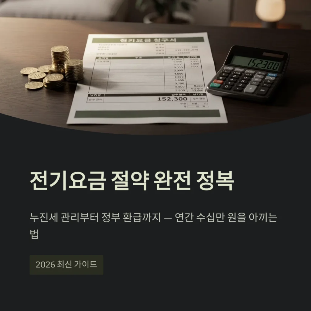 전기요금 절약 완전 정복