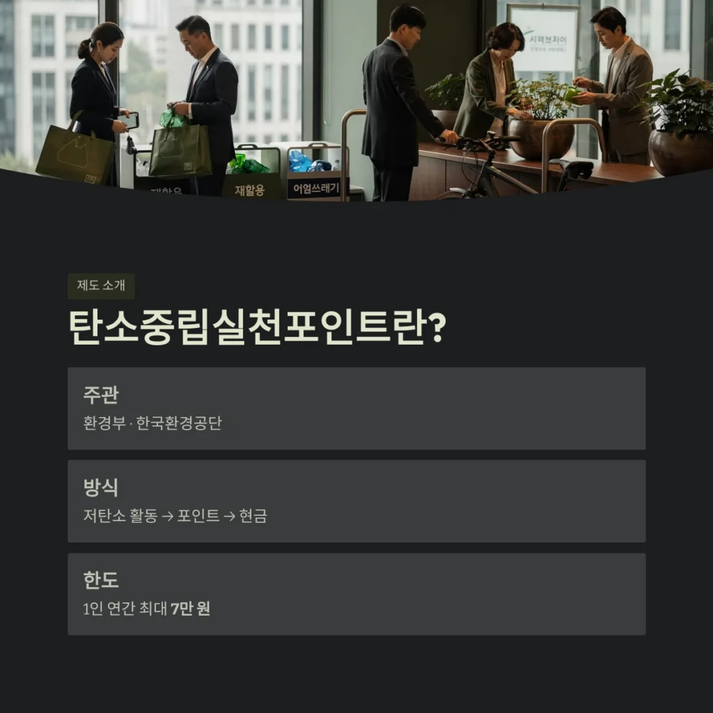 탄소중립실천포인트란?