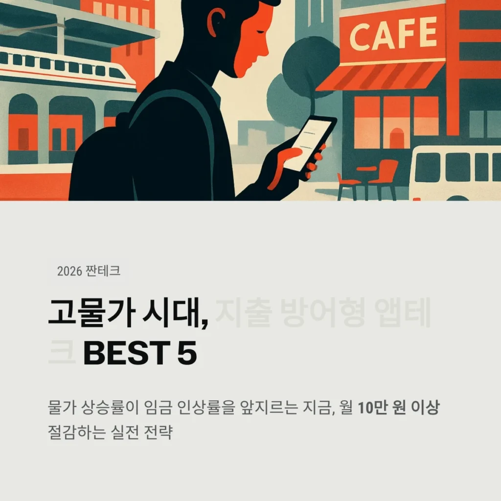 고물가 시대, 지출 방어형 앱테크 BEST